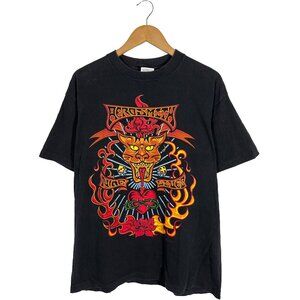 Vintage 1997 Aerosmith Nine Lives Tour T-shirt Size XL